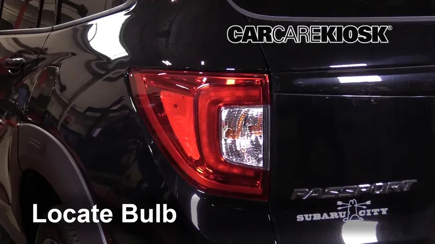 2019 Honda Passport Elite 3.5L V6 Lights Turn Signal - Rear (replace bulb)